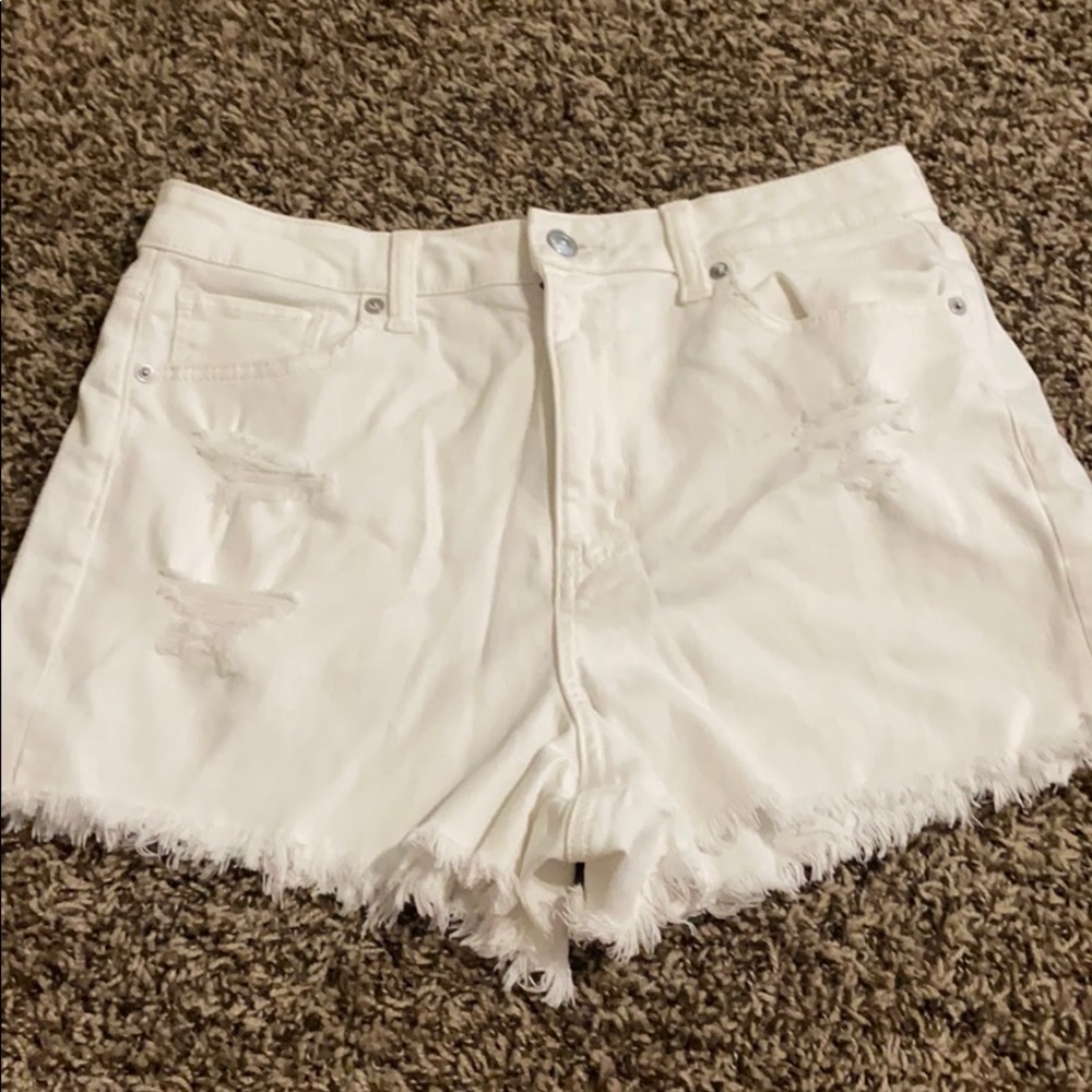 white shorts